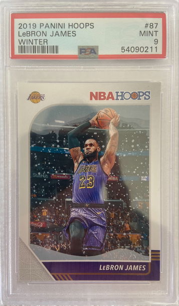 2019 Panini Hoops Lebron James Winter