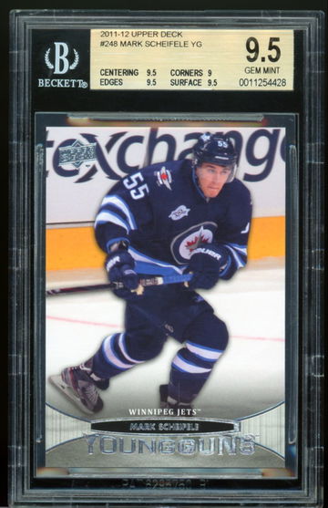 2011-12 Upper Deck Mark Scheifele YG 9.5 Gem-Mint