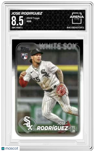 2024 Topps Jose Rodriguez #86 RC Arena Club 8.5