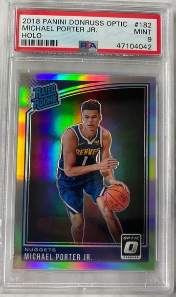 Micheal Porter Jr. Optic Holo PSA 9 