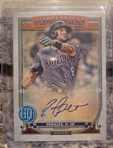 David Peralta 2 card lot