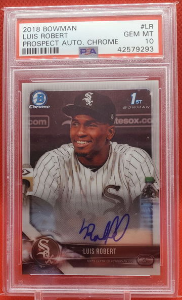 Luis Robert Bowman Chrome Auto