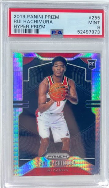 2109 Prizm Rui Hachimura  Hyper Prizm PSA 9