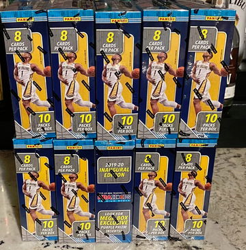 2019 Hoops Premium Basketball Mega Box 10 Lot