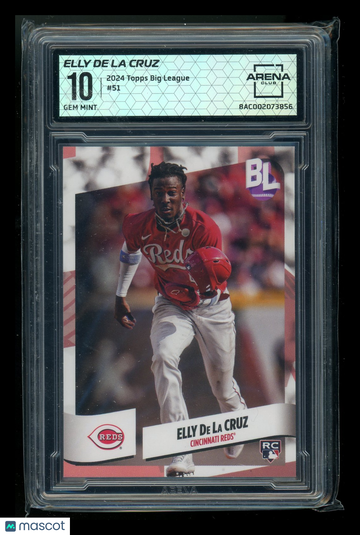 2023 Topps Big League Elly De La Cruz #51 RC Arena Club 10