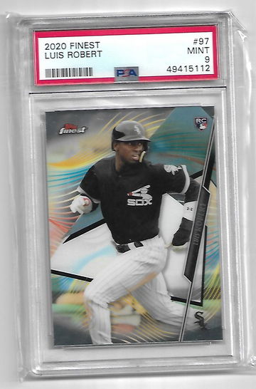 2020 Finest Luis Robert PSA 9
