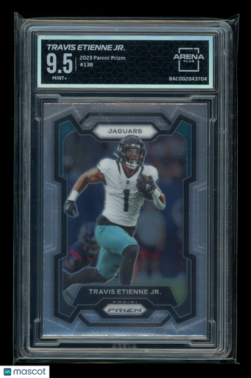 2023 Panini Prizm Travis Etienne Jr. #138 Arena Club 9.5