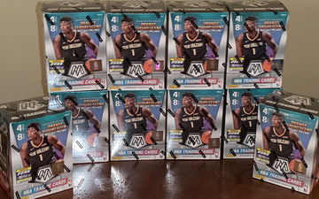 Mosaic basketball blaster box lot of 10