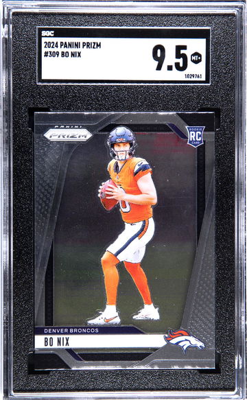 2024 Panini Prizm #309 Bo Nix SGC 9.5