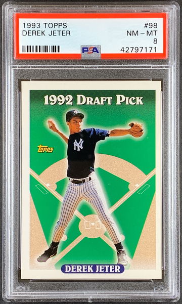 Derek Jeter 1993 Topps #98 NM-MT 8