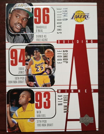 Upper Deck building A winner Kobe/Shaq