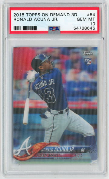 2018 Topps On Demand 3D Ronald Acuna Jr.