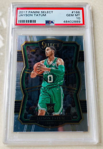 Jayson Tatum Select Rookie PSA10