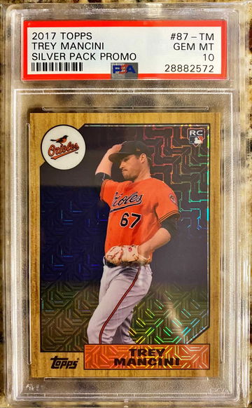 2017 Silver Pack Trey Mancini RC