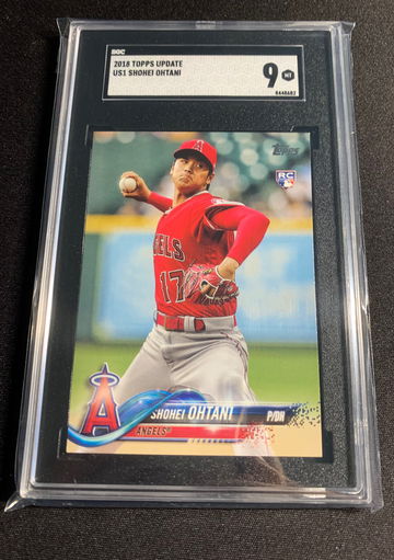2018 topps update shohei ohtani sgc 9