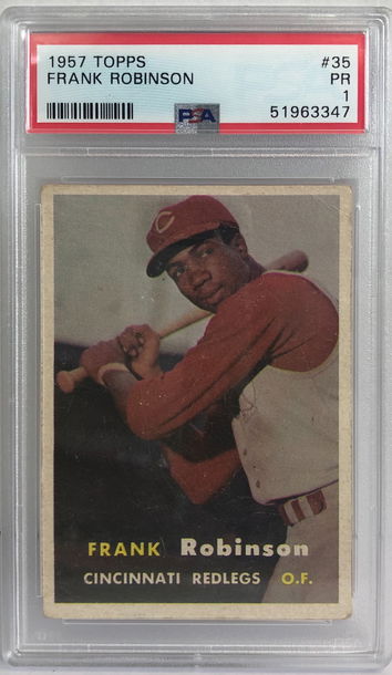 1957 Topps Frank Robinson PSA 1 PR