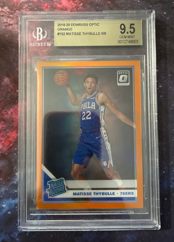 2019-20 Donruss Optic Orange #192 Matisse Thybulle