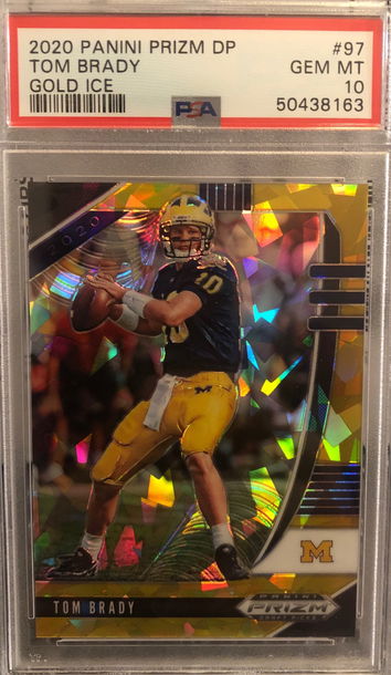 2020 Tom Brady cracked ice /7