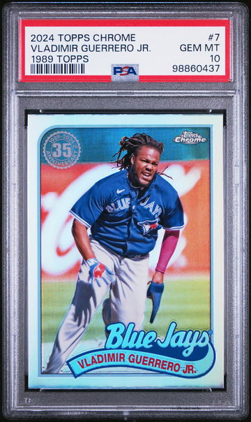 2024 Topps Chrome '89 Topps Vladimir Guerrero Jr. #7 PSA 10