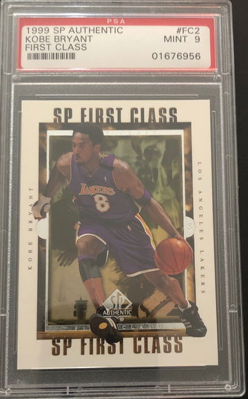1999 SP Authentic Kobe Bryant First Class