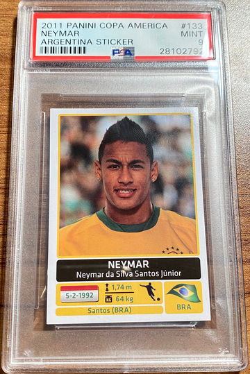 2011 Neymar PSA 9