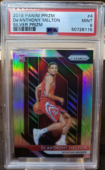 De'Anthony Melton 2018-19 Panini Prizm Silver Rookie RC #4 Mint PSA 9