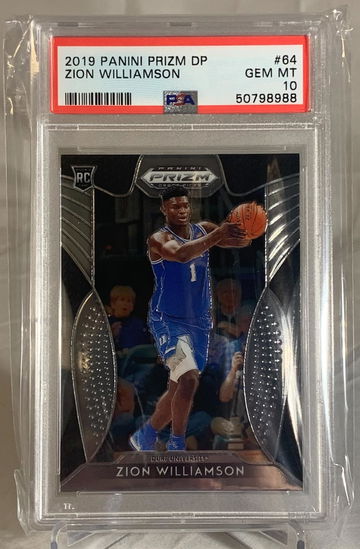 2019 Panini Prizm DP Zion Williamson PSA 10 #50798988