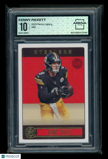 2023 Panini Legacy Kenny Pickett #82 Arena Club 10