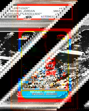 Michael Jordan - 1986-1996 Fleer MJ Decade of Excellence - PSA 9 Looks Gem Mint