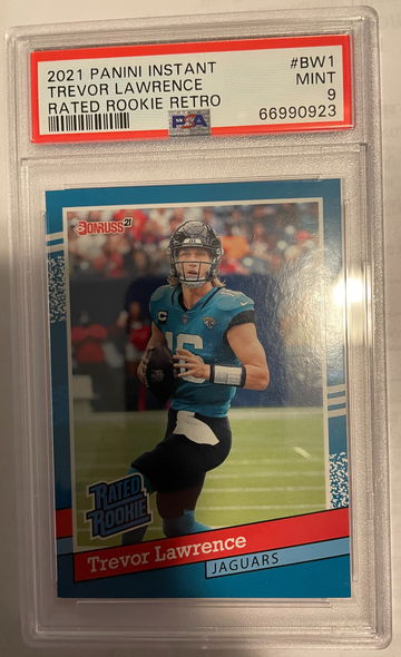 2021 PANINI RATED ROOKIE RETRO TREVOR LAWRENCE