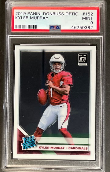 2019 Donruss Optic Kyler Murray RC PSA 9 Mint