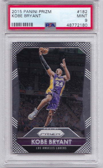 Kobe Bryant 2015 Prizm PSA 9