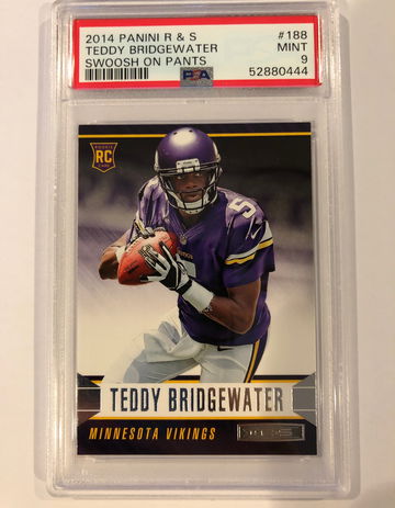2014 Rookies and Stars Teddy Bridgewater Rookie