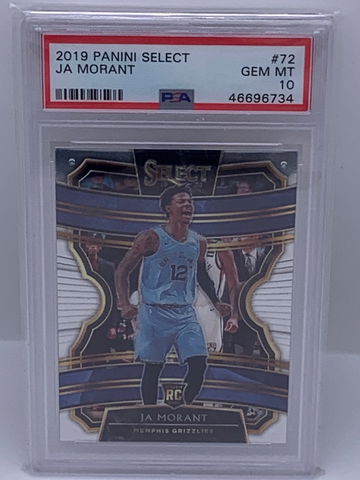 2019 Select Concourse Ja Morant Psa 10
