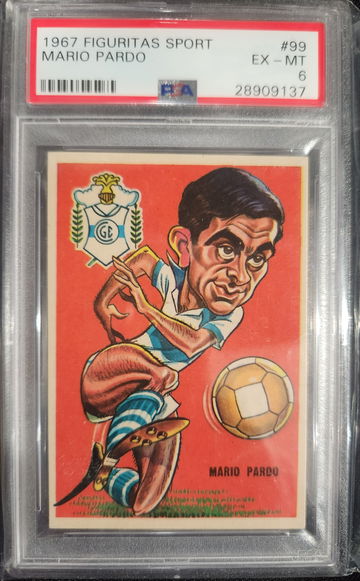 Mario Pardo 1967 Figuritas Sport #99