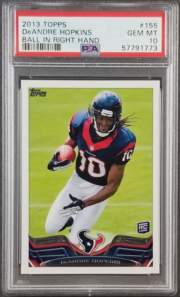 DeAndre Hopkins 2013 Topps Rookie RC PSA 10 Gem Mint 