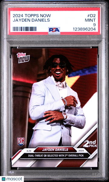 2024 Topps Now Jayden Daniels #D2 PSA 9