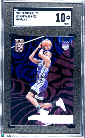 2023 Panini Elite De'aaron Fox #158 Mixorama SGC 10
