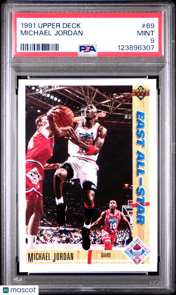 1991 Upper Deck Michael Jordan #69 PSA 9