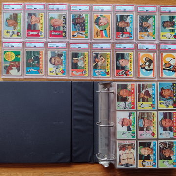 1960 Topps Complete Set w/ 17 PSA Grades