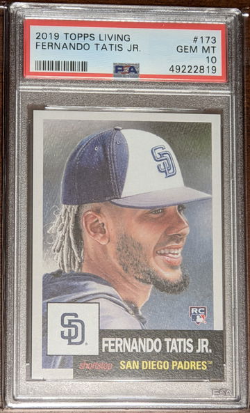 2019 Topps Living Fernando Tatis Jr. RC PSA 10