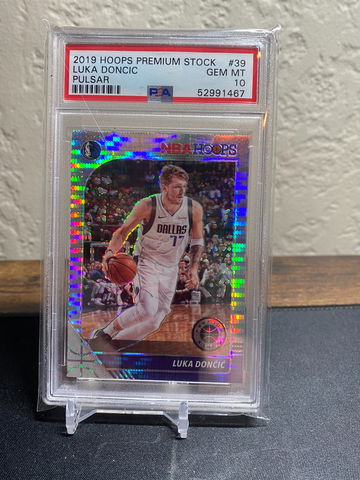 2019 Hoops Premium Stock Luka Doncic Pular #39 PSA 10