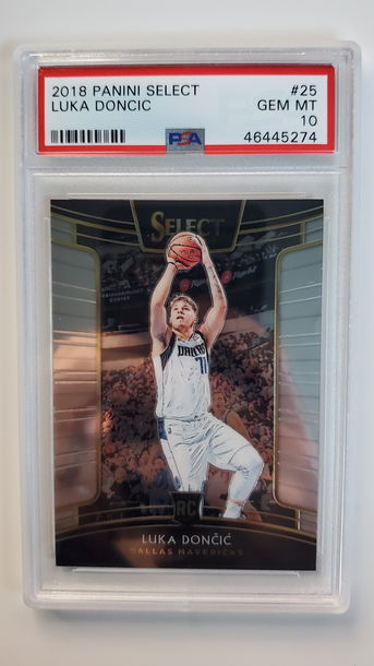 2018-2019 Luka Doncic Select RC PSA 10