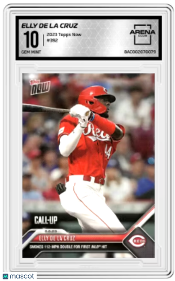 2023 Topps Now Elly De La Cruz #392 Call-Up Arena Club 10