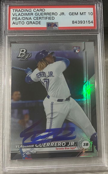2019 Topps Bowman Platinum Vladimir Guerrero Jr Rookie AUTO PSA 10