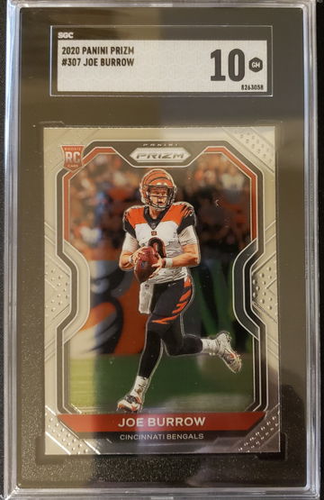 Joe burrow prizm sgc 10 rc
