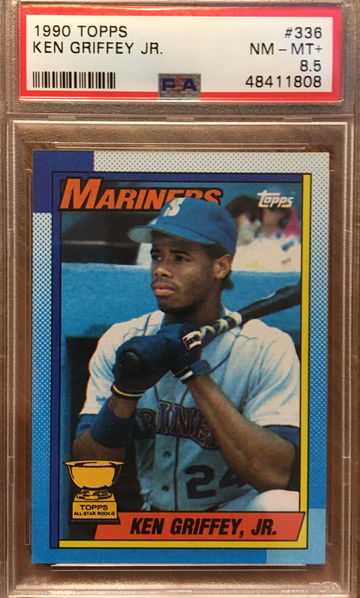 1990 Topps #336 Ken Griffey Jr. PSA 8.5 