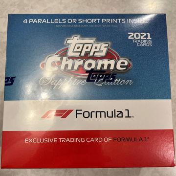 2021 F1 Topps Chrome Sapphire Edition Formula 1