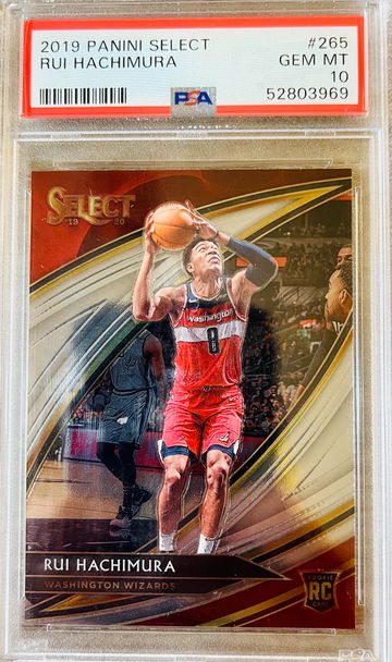 2019 Select Rui Hachimura Courtside PSA 10! POP 99! 🔥📈