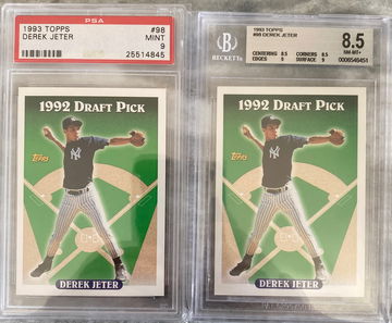 Derek Jeter 1993 Topps Rookie RC LOT